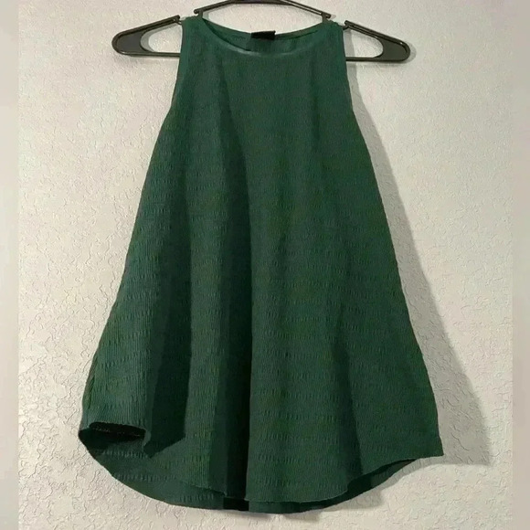 NIKE Yoga Dri Fit Knit Sleeveless Training Tank Top DM1642-397 Green Size Small - Picture 2 of 7